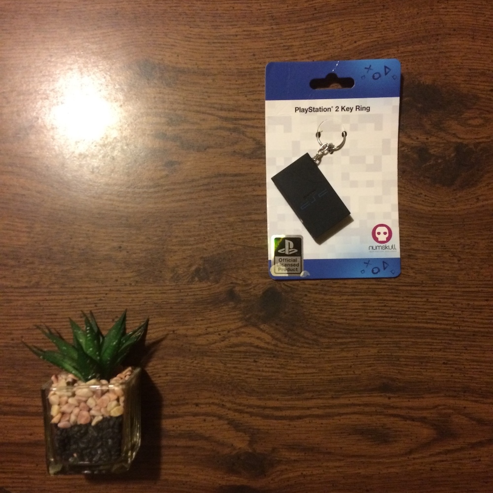 Playstation 2 keychain